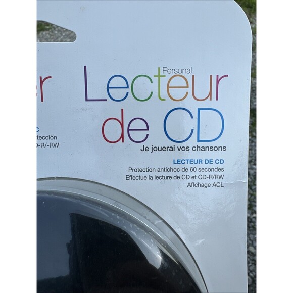 NEW Memorex Personal CD Player MD6451BLK Skip Protection CD/CD-R/-RW + Earbuds - Picture 4 of 6